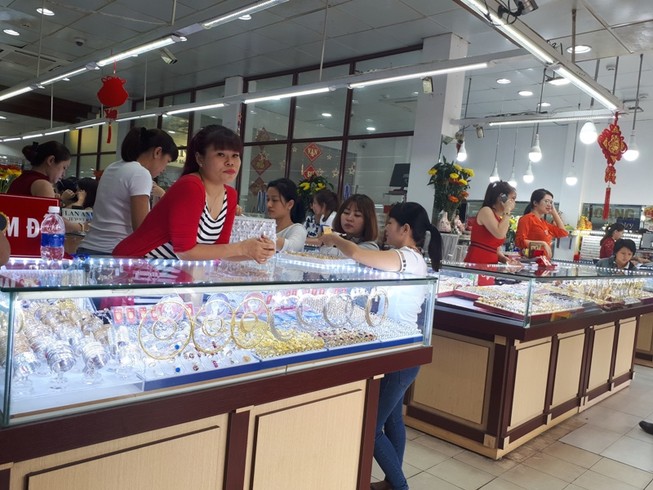 Giá vàng đang ở vùng đáy