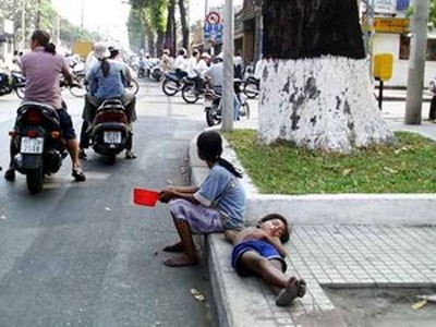 Đưa người ăn xin, sống lang thang vào cơ sở bảo trợ xã hội