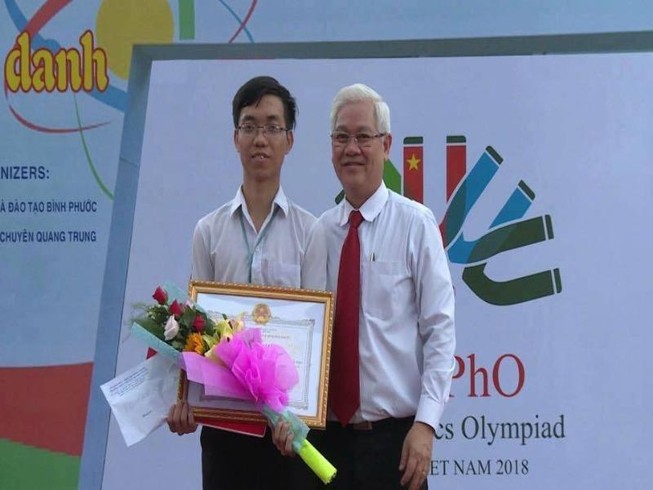 Bình Phước vinh danh HS đoạt HC vàng Olympic vật lý châu Á