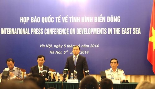 Vụ giàn khoan trái phép: Đến nay đã có 30 cuộc trao đổi giữa VN-TQ