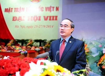 Nhân sự mặt trận trung ương khóa mới