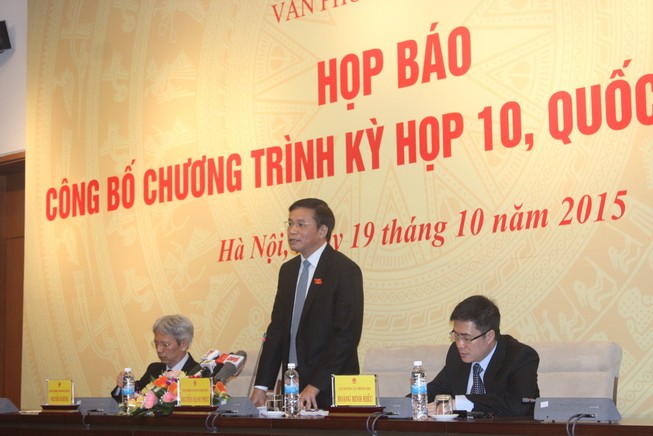 Quốc hội sẽ bầu Tổng thư ký tại kỳ họp 10