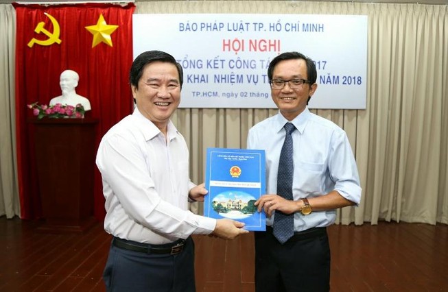 Nhà báo Đức Hiển làm phó tổng biên tập Pháp Luật TP.HCM