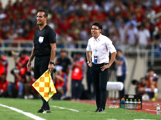HLV Tan Cheng Hoe và Malaysia từng thua 0-1 ở lượt đi trước thầy trò HLV Park Hang-seo.