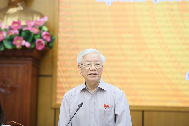 Tổng bí thư góp ý cho Hà Nội với tư cách công dân thủ đô