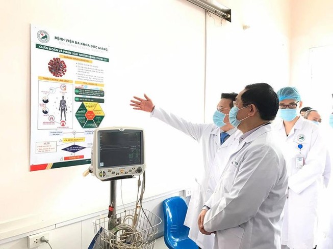 Tân Bí thư Hà Nội thăm khu cách ly phòng dịch COVID-19