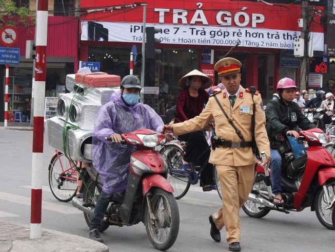 Hà Nội: CSGT sẵn sàng phòng chống khủng bố