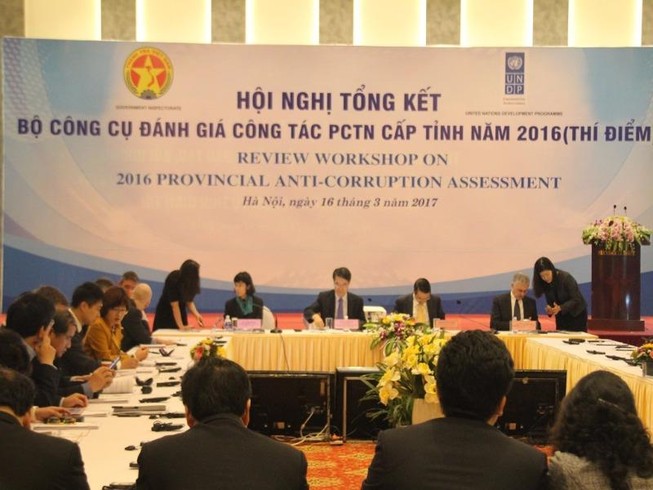 Chấm điểm phòng, chống tham nhũng cho các tỉnh