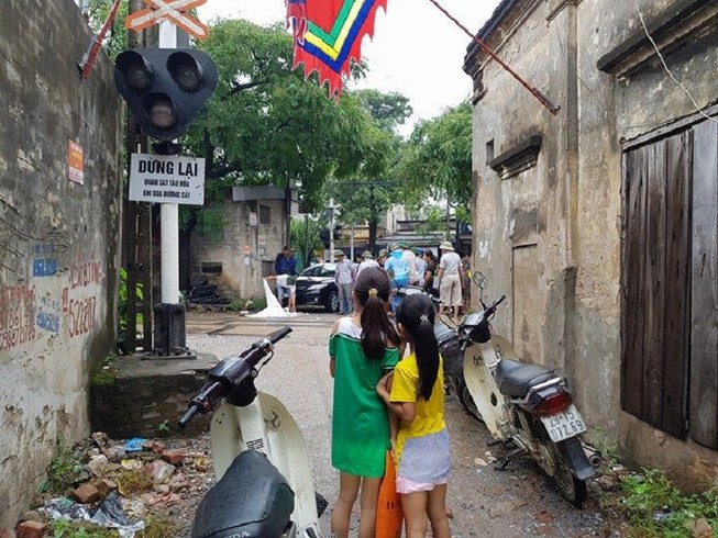 Người phụ nữ bị tàu hỏa tông tử vong