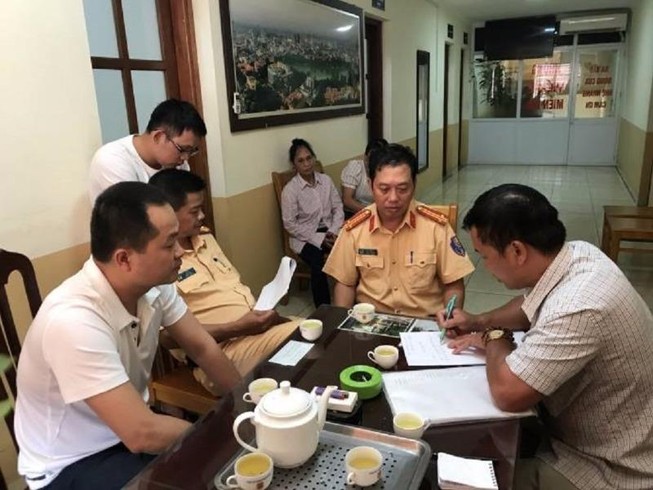 CSGT ngó lơ khi người vi phạm đánh nhau là bịa đặt