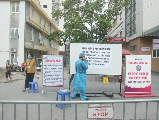 Bệnh viện E tạm đóng cửa, hàng trăm bệnh nhân phải quay về