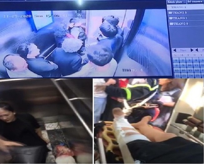Thang máy rơi tự do, 11 người cùng gia đình gặp nạn