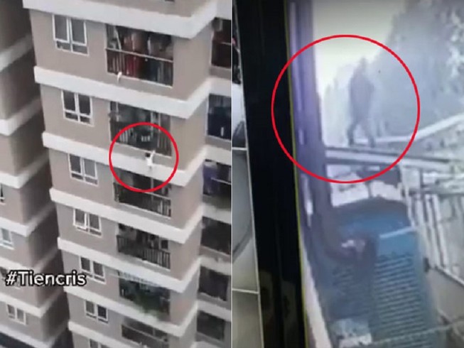 Rơi từ tầng 13 chung cư, bé gái thoát chết kỳ diệu