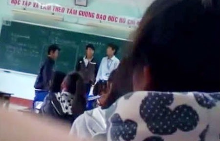 Xử lý nghiêm vụ thầy trò đánh nhau