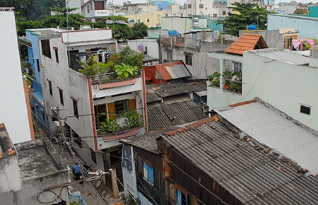 Thỏa thuận với hàng xóm để mở cửa sổ