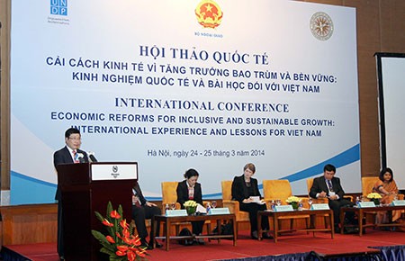 Sẽ đẩy mạnh cải cách thể chế kinh tế