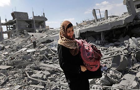 Hơn 1.000 người Palestine thiệt mạng