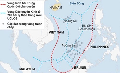 Bộ Ngoại giao Mỹ công bố báo cáo về đường chín đoạn Trung Quốc