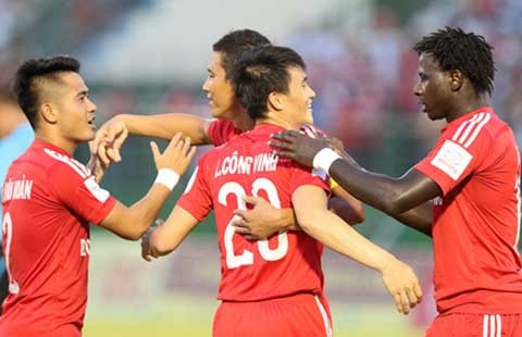 V-League 2015: HAGL chịu không nổi B. Bình Dương