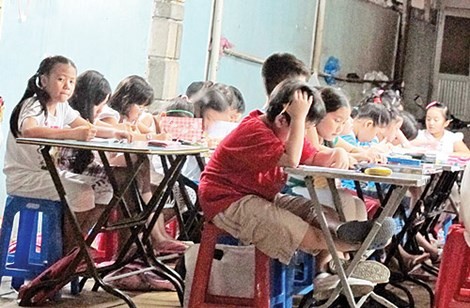 Nhức đầu vì chuyện học thêm