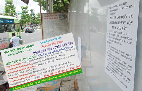 Tín dụng đen giăng bẫy khắp nơi