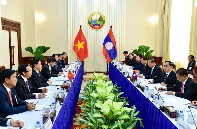 Dành ưu tiên cao nhất để phát triển quan hệ Việt-Lào