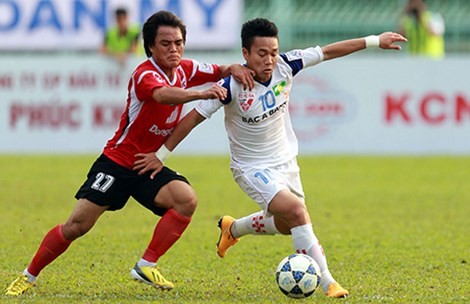 Vòng đấu cuối V-League 2015: Gánh nặng ngày cuối