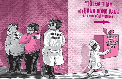 Chỉ BV Bình Chánh trả quà tặng, vì sao?