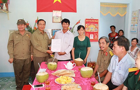 Sở Tư pháp TP.HCM trao nhà tình nghĩa ở Bến Tre
