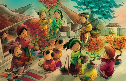 Giúp công chúng hiểu về tranh tết