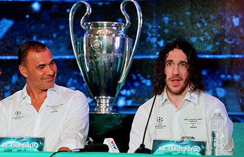 Nỗi lo của Ruud Gullit khi mang cúp đến Việt Nam