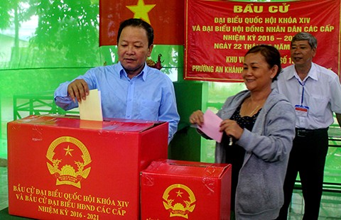 Ngày 29-5, Cần Thơ sẽ bầu thêm hai đại biểu Quốc hội