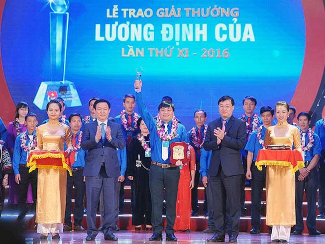 85 thanh niên sản xuất giỏi được giải Lương Định Của