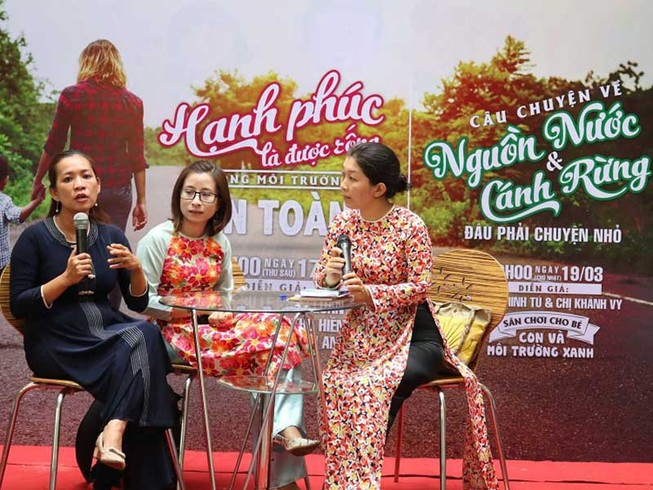 Bảo vệ nguồn nước và rừng bằng ý thức sống xanh