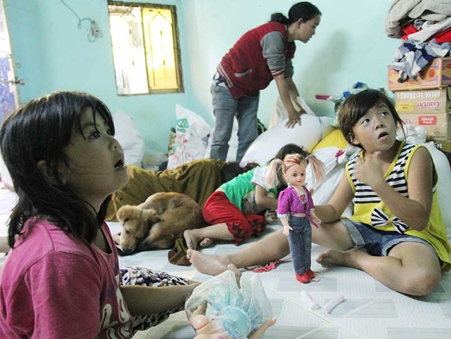 Gia đình 17 người: ‘Ăn ở đàng hoàng như người ta’