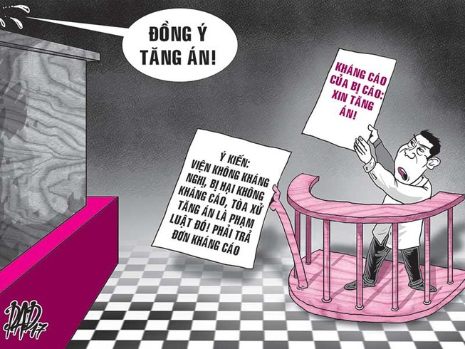 Bị cáo xin... tăng án cho mình, tòa xử luôn!