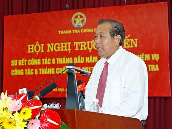 ‘Ngành thanh tra đừng để bị cám dỗ, mua chuộc’