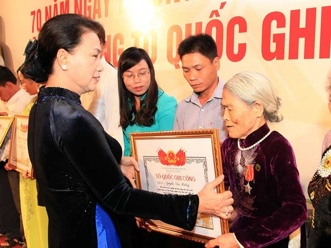Tôn vinh những liệt sĩ hy sinh hàng chục năm trước