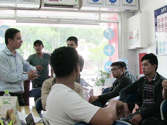 Dính bẫy điểm học lái xe chui ở Phú Nhuận