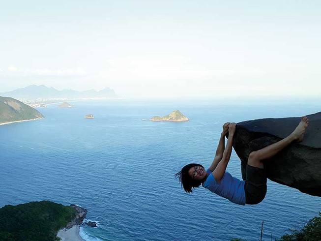 Cô gái ‘nghèo’ bỏ nhà đi bụi Nam Mỹ