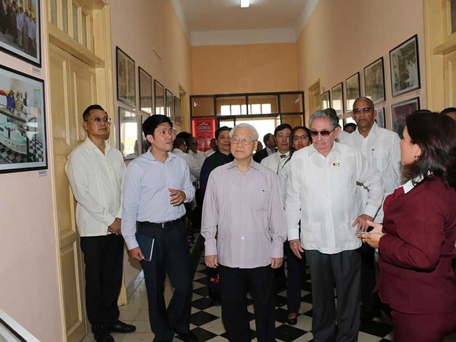 Tổng Bí thư kết thúc tốt đẹp chuyến thăm Pháp và Cuba