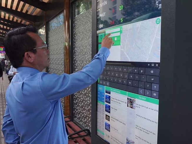 Hào hứng với trạm điều hành xe buýt hiện đại