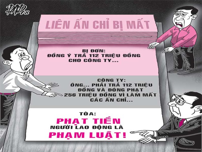 Phạt tiền người lao động là vi phạm điều cấm