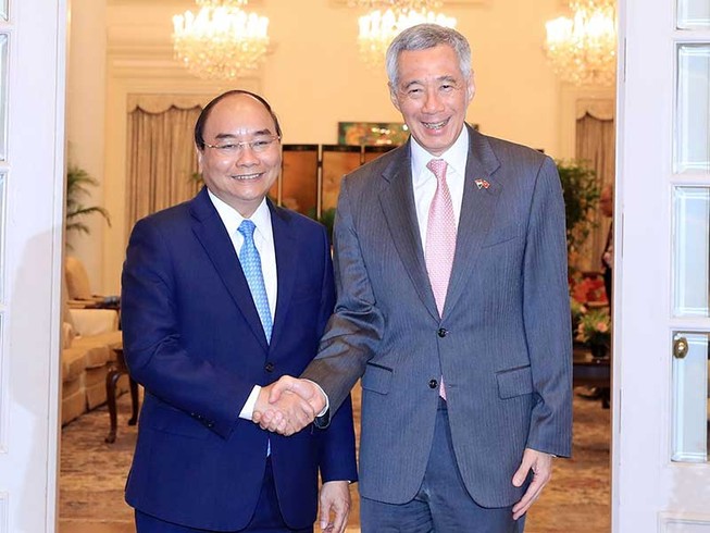 VN-Singapore nhất trí thúc đẩy hợp tác quốc phòng, an ninh