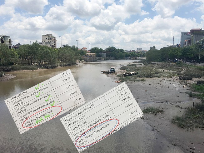 1 dự án nạo vét lại có đến 2 loại hồ sơ thầu
