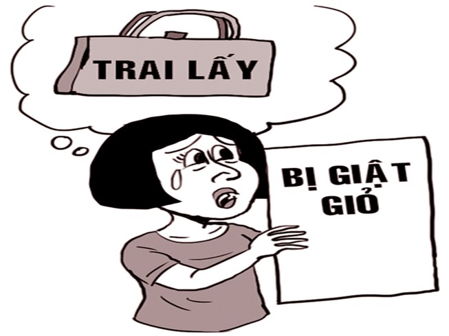 Mắc cỡ vì… mê giai