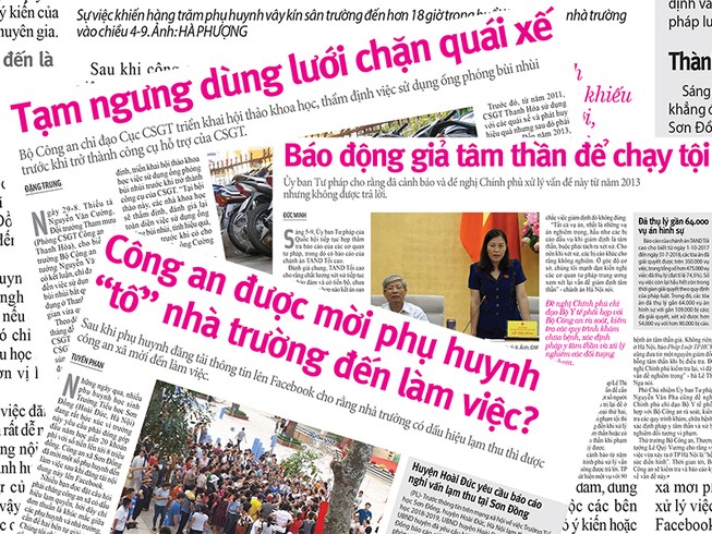 Dân bức xúc vì công an xã chưa chuyên nghiệp