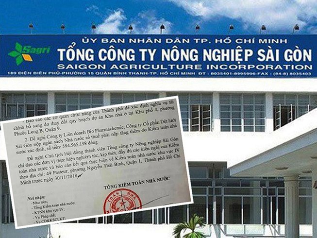 Tổng Công ty Nông nghiệp Sài Gòn: đầu tư lỗ hàng trăm tỉ