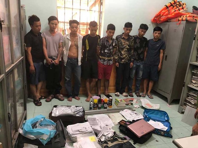 Bắt giam nhóm cho vay lãi nặng ở Đồng Nai