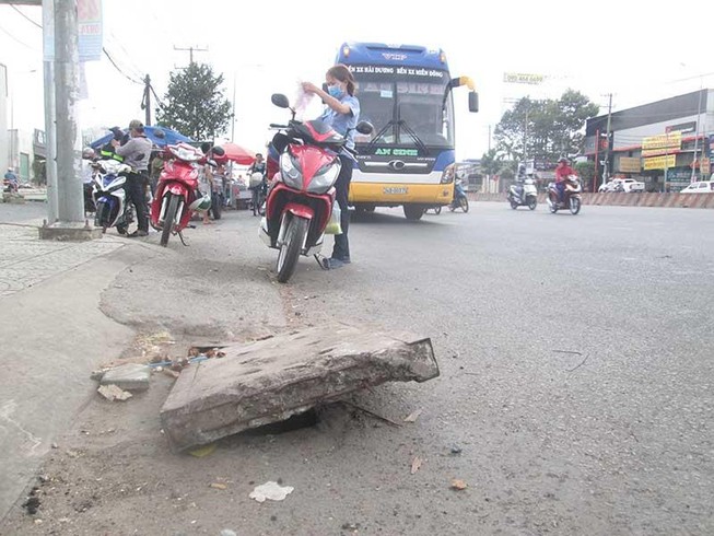 Hố ga bẫy người đi đường